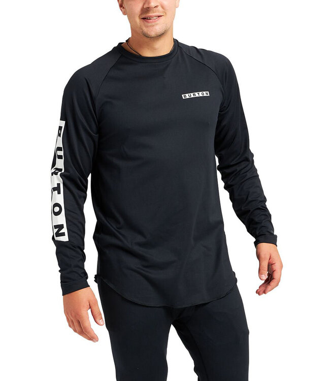 BURTON BURTON ROADIE BASE LAYER TECH T TRUE BLACK 2024