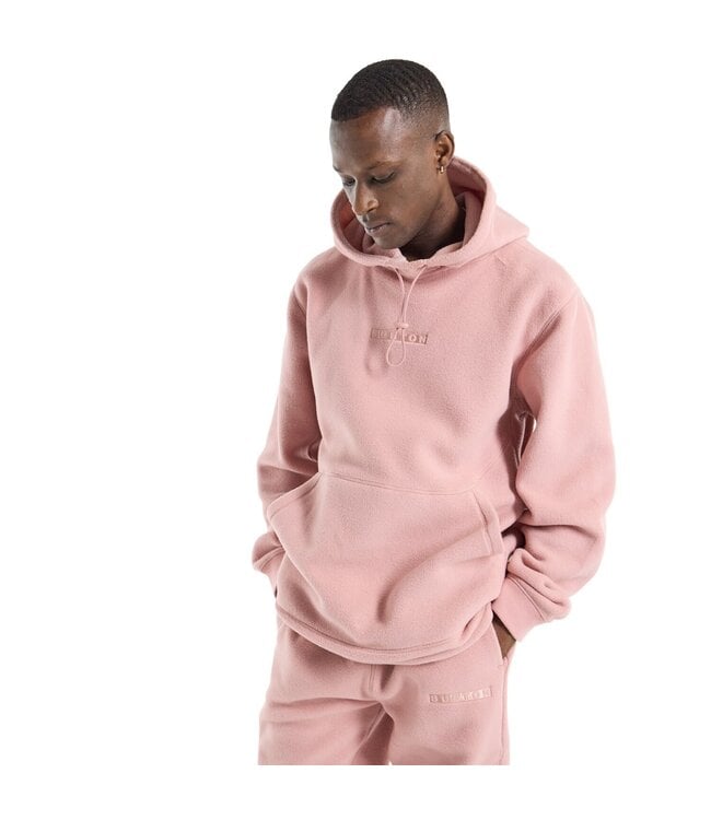 BURTON CINDER HOODED PULLOVER POWDER BLUSH 2024