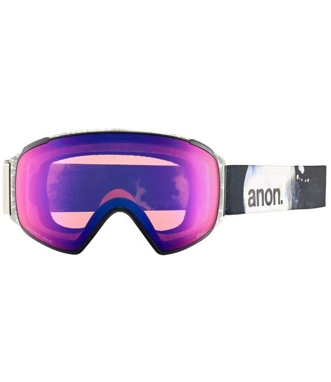 ANON M4S TORIC GOGGLE FLIGHT ATTENDANT w/ PERCEIVE SUNNY ONX + PERCEIVE VARIBLE VIOLET + MFI 2024