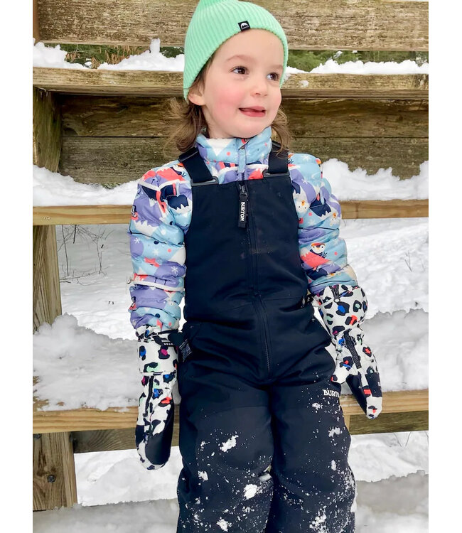BURTON TODDLERS MAVEN 2L BIB PANTS TRUE BLACK 2024
