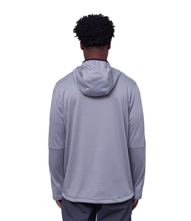 686 MISSION GRID FLEECE HOODY 2 GREY 2024