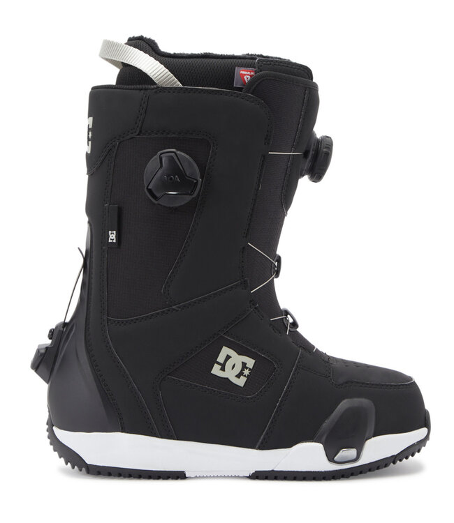 DC WOMENS PHASE PRO BOA STEP ON SNOWBOARD BOOT BLACK/LIGHT GREY 2024