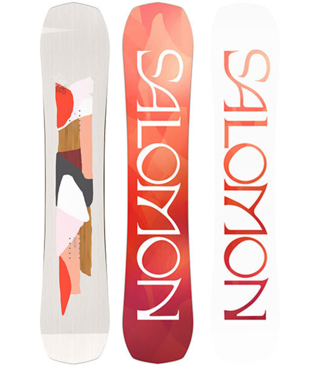 SALOMON WOMENS RUMBLE FISH SNOWBOARD 2024