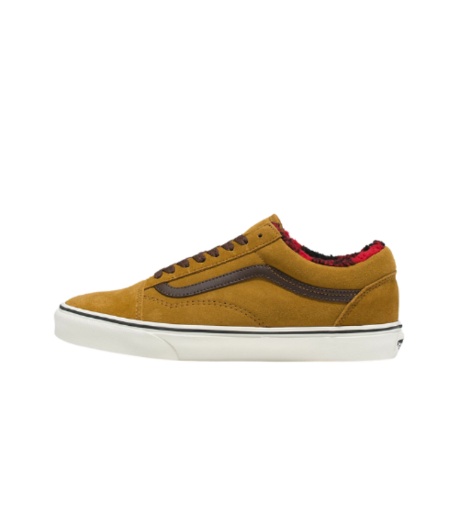VANS MENS OLD SKOOL SHOE COZY HUG GOLDEN BROWN