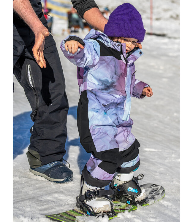VOLCOM KIDS TODDLER ONSIE ONE PIECE GLACIER INK 2024