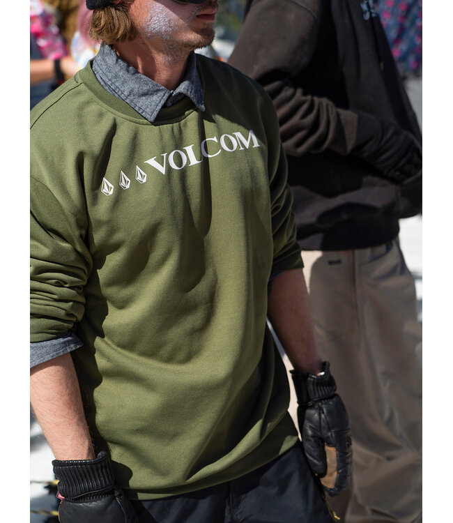 VOLCOM CORE HYDRO CREW MILITARY 2024