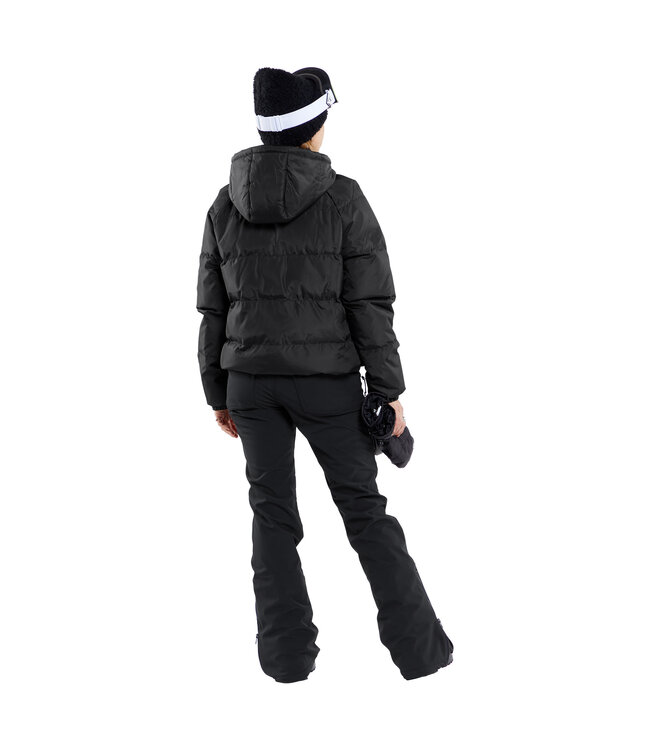 VOLCOM WOMENS ITHAN PUFF JACKET BLACK 2024
