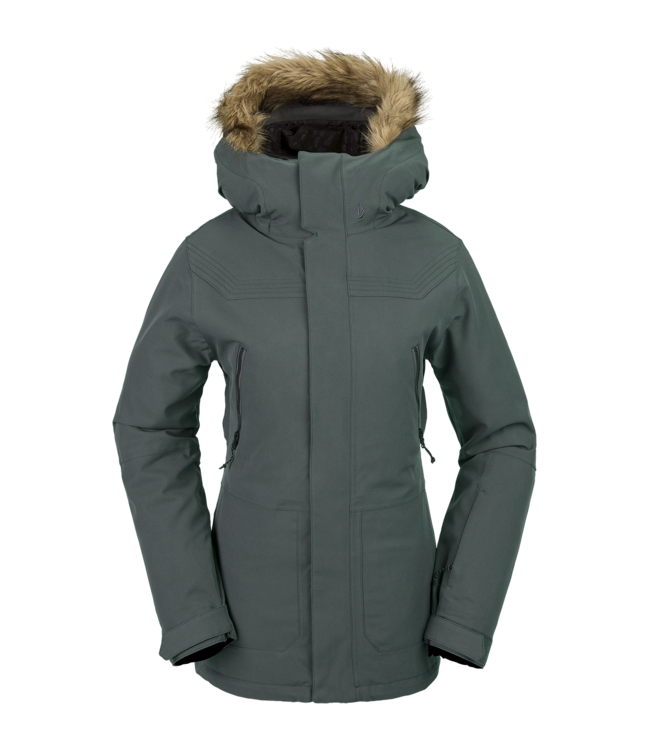 VOLCOM WOMENS SHADOW INSULATED JACKET EUCALYPTUS 2024