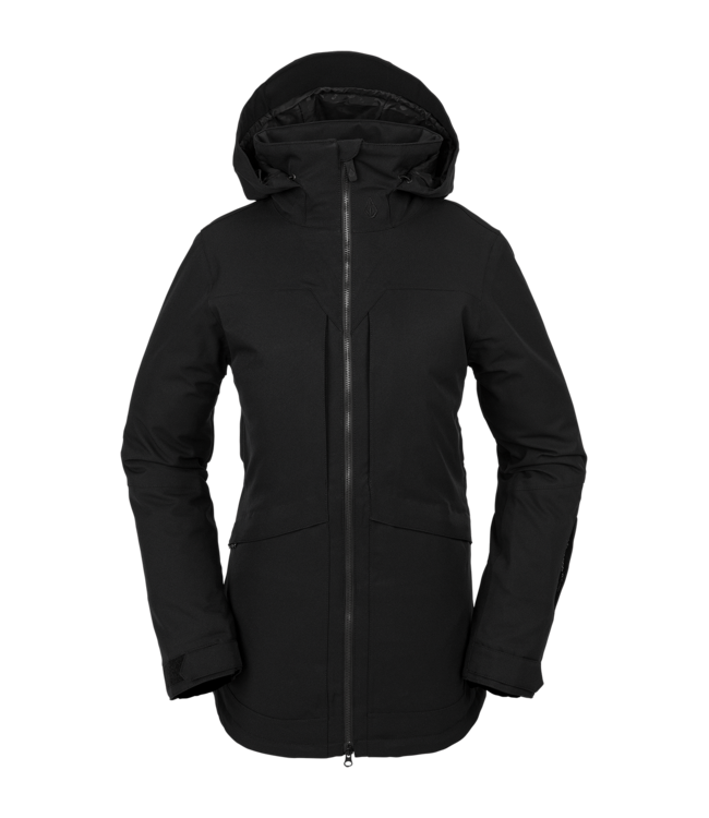 VOLCOM WOMENS SHELTER 3D STRETCH JACKET BLACK 2024