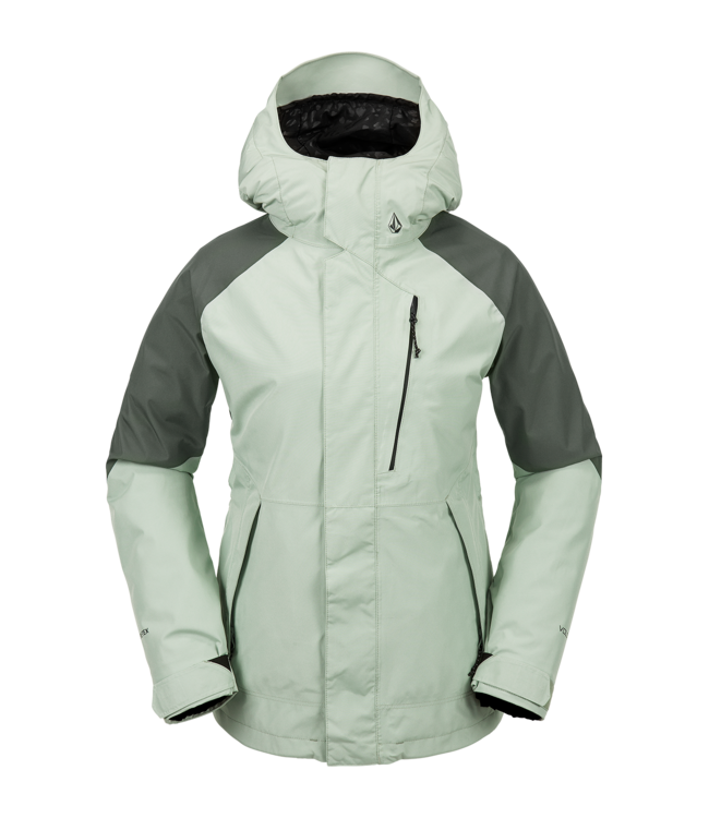 VOLCOM WOMENS V.CO ARIS GORE-TEX JACKET SAGE FROST 2024