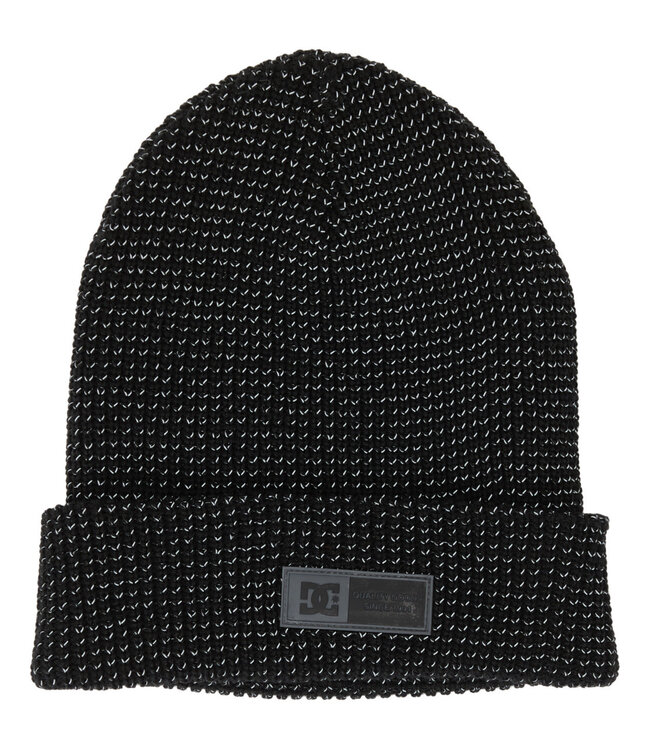 DC SIGHT BEANIE REFLECTIVE BLACK 2024