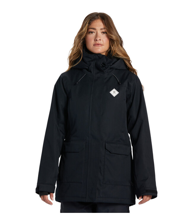 DC WOMENS PHOENIX PARKA BLACK 2024
