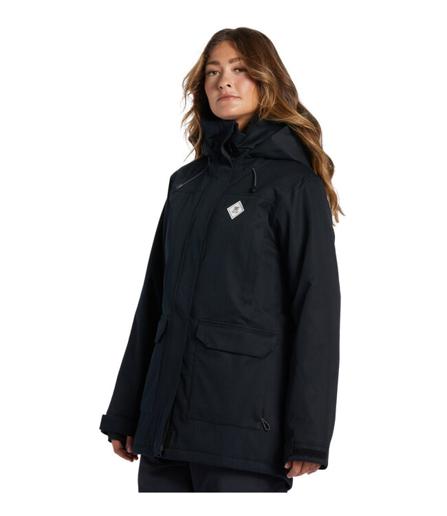 DC WOMENS PHOENIX PARKA BLACK 2024
