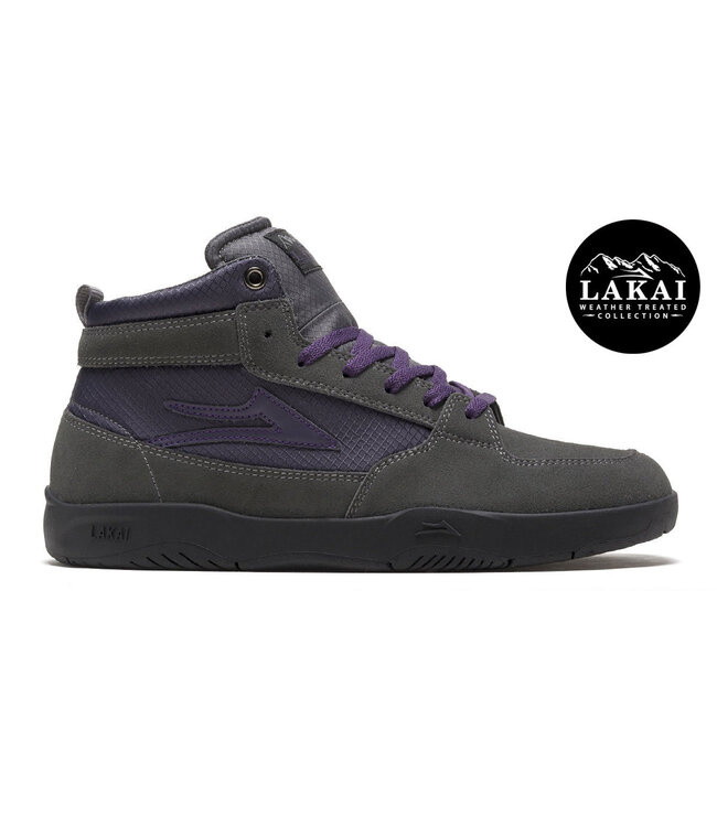 LAKAI MENS TRUDGER SHOE BLACK/GREY