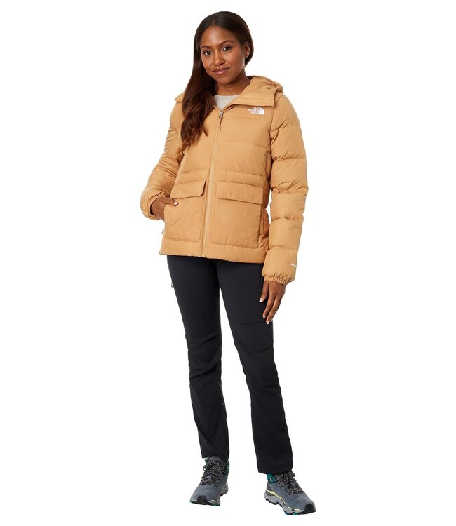 THE NORTH FACE WOMENS GOTHAM JACKET ALMOND BUTTER 2024