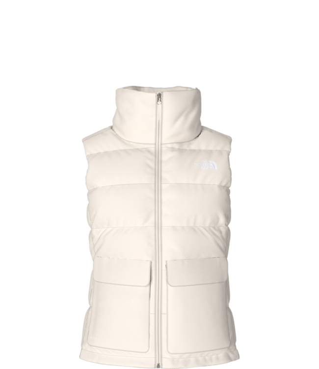 THE NORTH FACE WOMENS GOTHAM VEST GARDENIA WHITE 2024