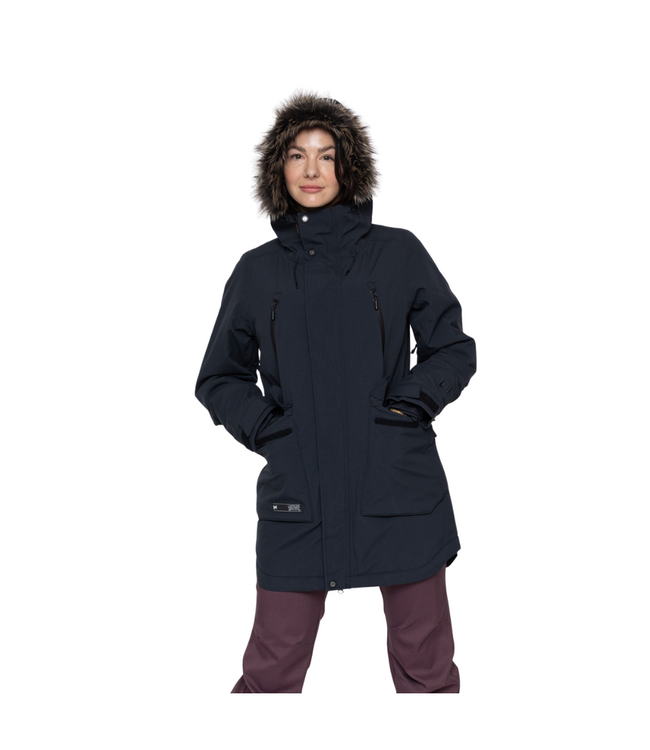 L1 WOMENS FAIRBANKS JACKET BLACK 2024
