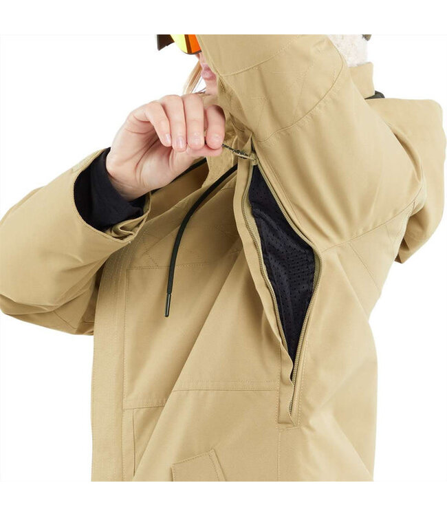 VOLCOM WMNS FAWN INS JACKET DARK KHAKI 2024