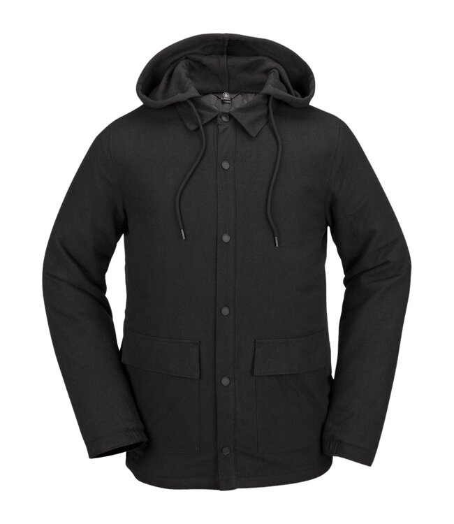 VOLCOM INSULATED RIDING FLANNEL BLACK 2024