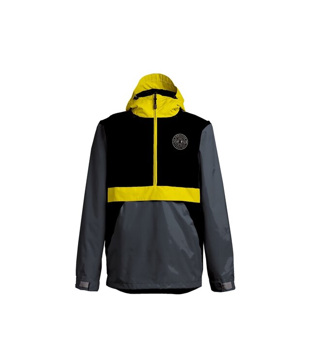 AIRBLASTER TRENCHOVER JACKET BLACK SAFETY 2024