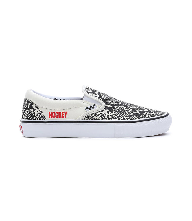 VANS MENS SKATE SLIP X HOCKEY SHOE SNAKESKIN