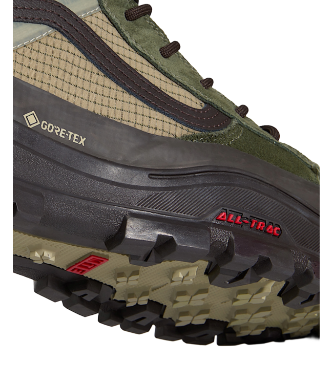 VANS MENS SK8-HI GORE-TEX INSULATED SHOES (F87) DARK GREEN/ BROWN