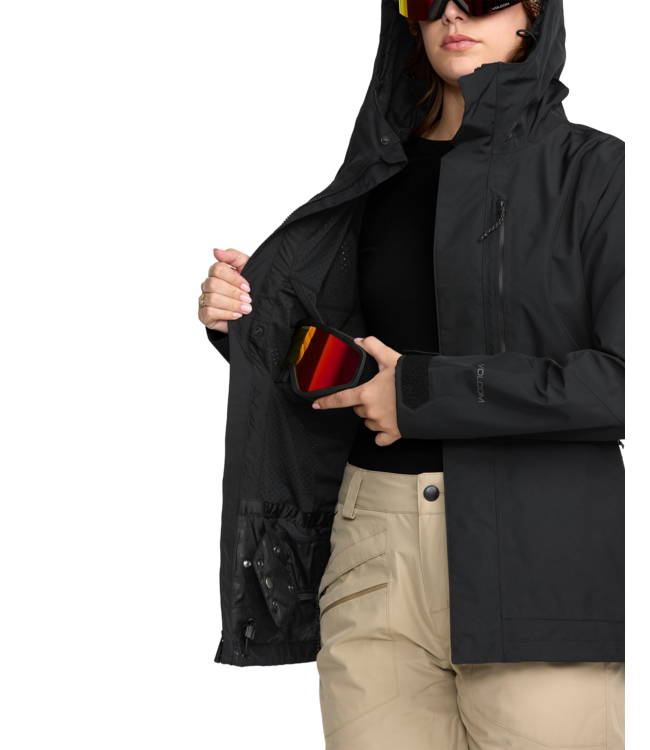 VOLCOM WOMENS V.CO ERAS INSULATED GORE JACKET BLACK 2026