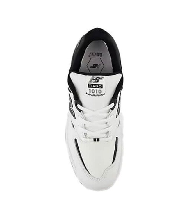 NEW BALANCE MENS NUMERIC 1010 TIAGO SHOE WHITE/BLACK