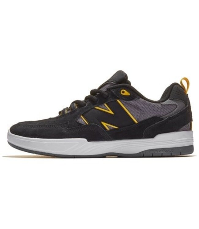 NEW BALANCE MENS NUMERIC 808 TIAGO SHOE BLACK/YELLOW