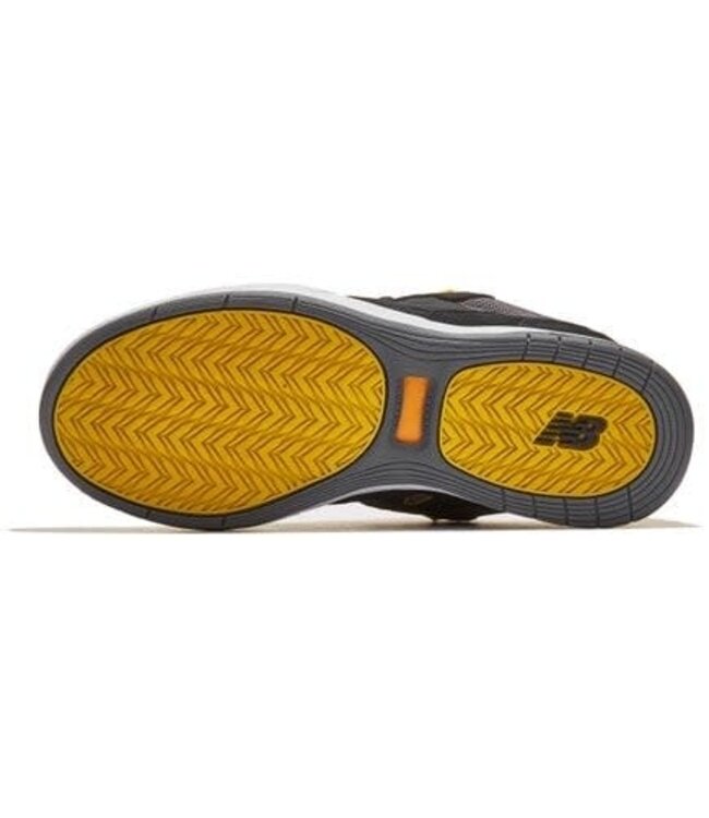 NEW BALANCE MENS NUMERIC 808 TIAGO SHOE BLACK/YELLOW