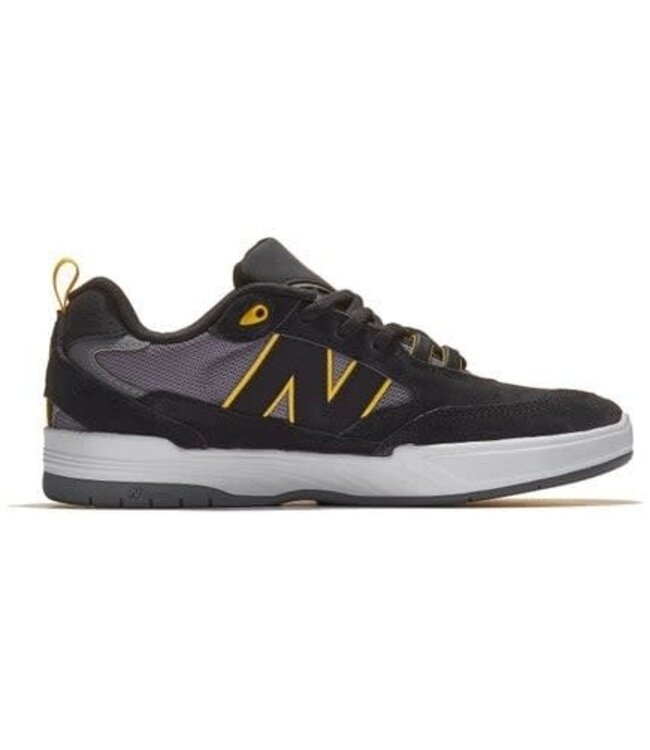 NEW BALANCE MENS NUMERIC 808 TIAGO SHOE BLACK/YELLOW