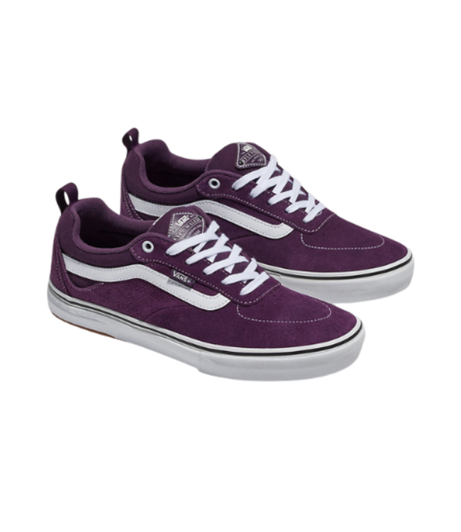 VANS MENS KYLE WALKER SHOE BLACKBERRY WINE/WHITE