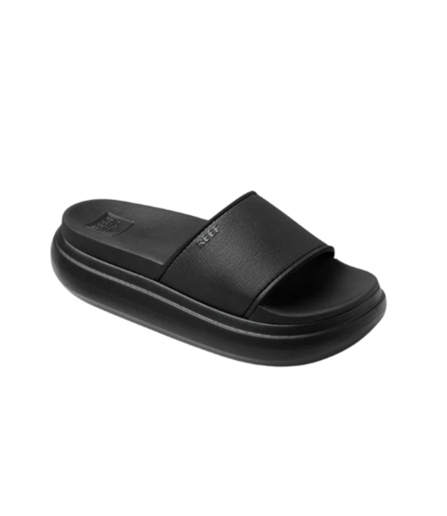 REEF WOMENS CUSHION BONDI BAY SANDALS SP24 BLACK/BLACK