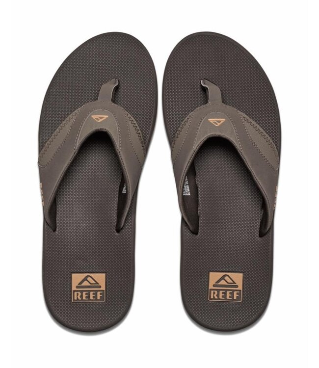 REEF MENS FANNING SANDALS BROWN/GUM