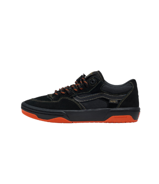 VANS MENS ROWAN 2 x SPITFIRE SHOES BLACK/FLAME