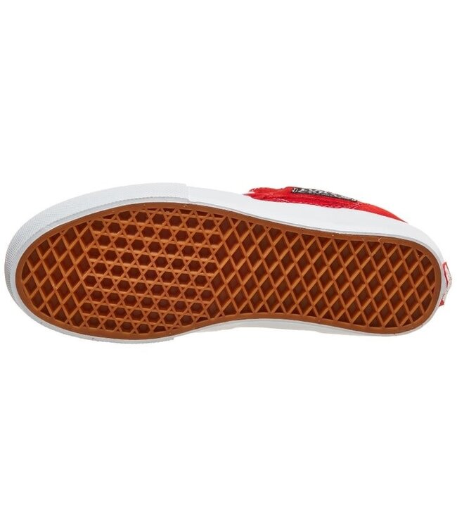 VANS MENS SHOES SKATE HALF CAB SHOES RED/WHITE