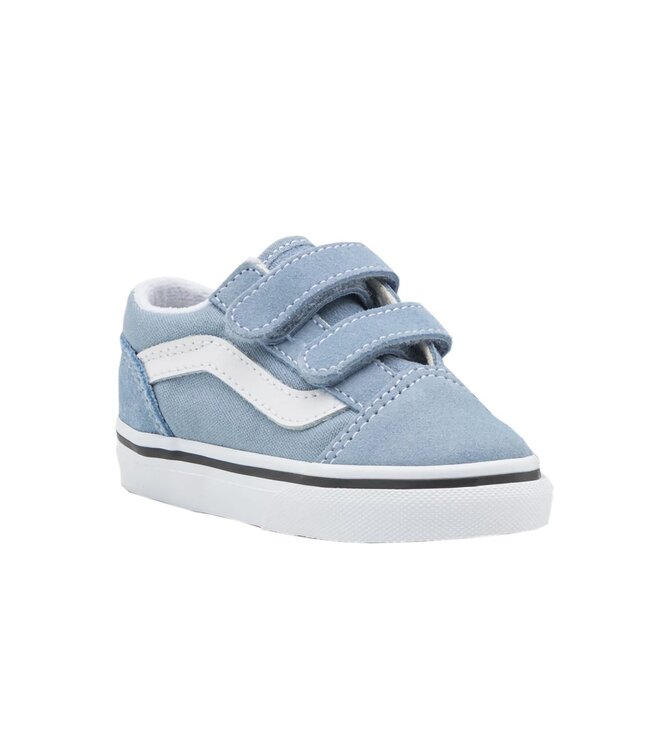 VANS TODDLER OLD SKOOL V SHOES  COLOUR THEORY DUSTY BLUE