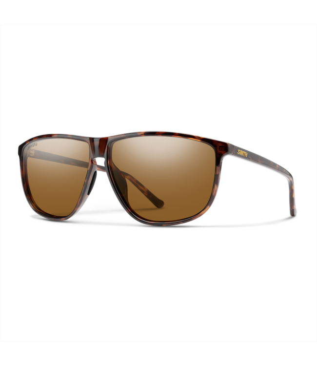 SMITH MONO LAKE SUNGLASSES TORTOISE w/CHROMAPOP POLAR BROWN