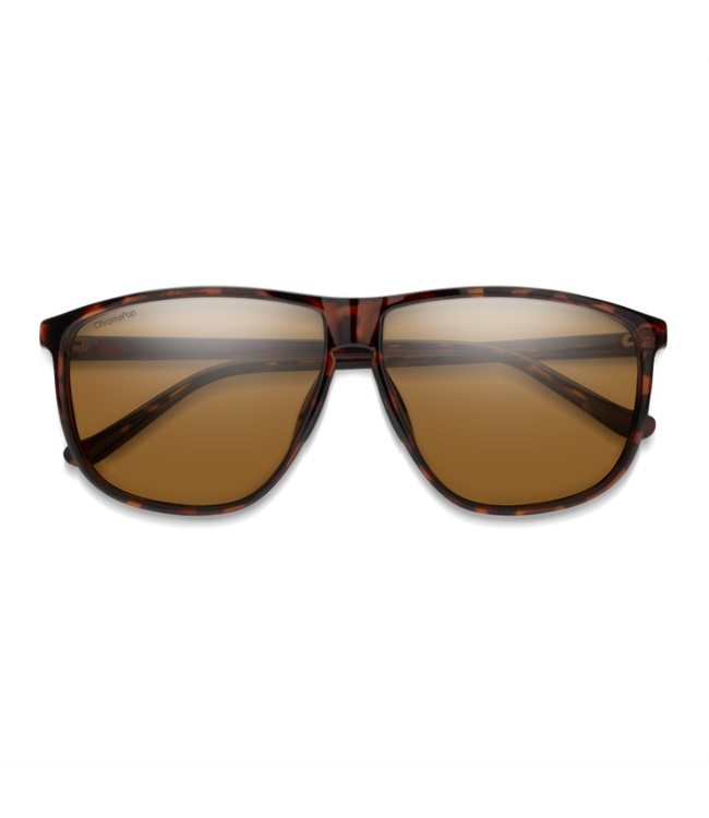 SMITH MONO LAKE SUNGLASSES TORTOISE w/CHROMAPOP POLAR BROWN