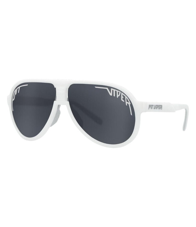 PIT VIPER THE JETHAWK SUNGLASSES THE MIAMI NIGHTS w/ POLARIZED SILVER