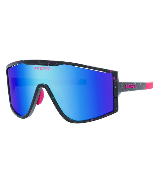 PIT VIPER THE TRY-HARD SUNGLASSES THE MIDNIGHT w/ BLUE