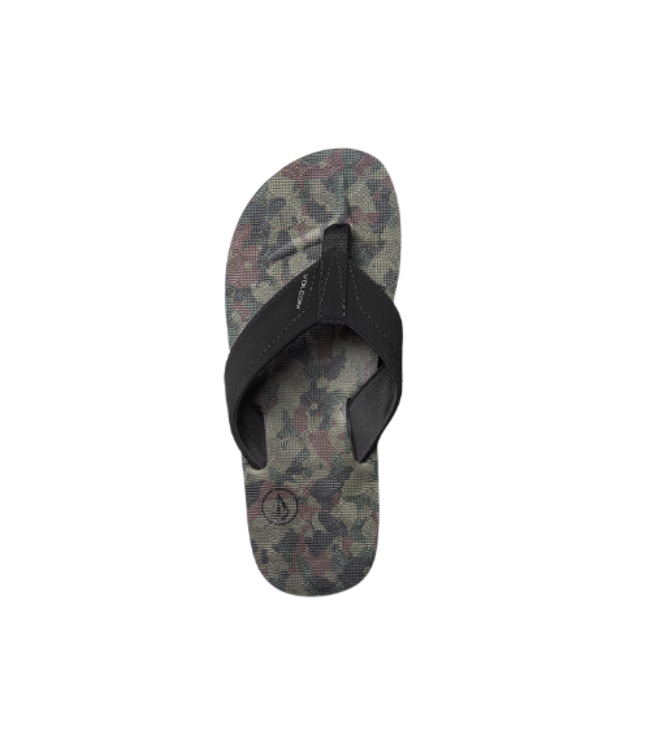 VOLCOM MENS VICTOR SANDAL DARK CAMO