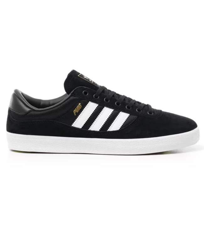 ADIDAS MENS PUIG INDOOR SHOE BLACK/WHITE