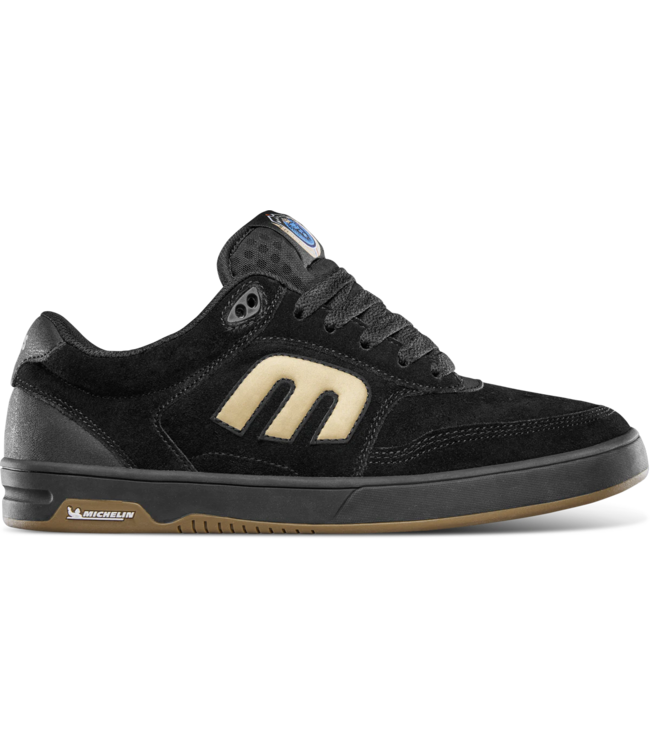 ETNIES MENS AURELIAN MICHELIN SHOE BLACK/GOLD
