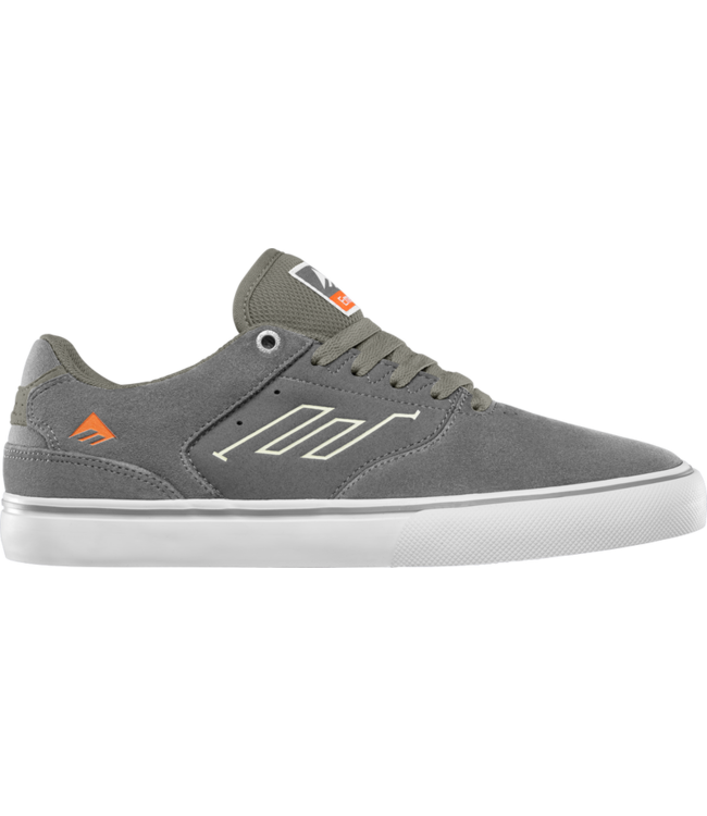 EMERICA MENS THE LOW VULC SHOE GREY/TAN