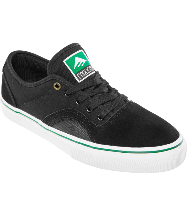 EMERICA MENS PROVOST G6 SHOE  BLACK/WHITE/GOLD