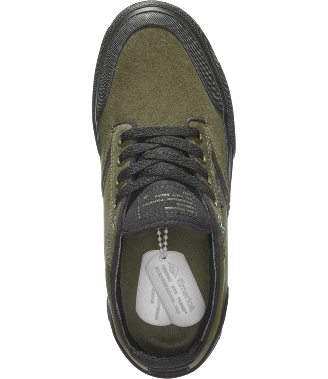 EMERICA MENS DICKSON x SIX FEET ABOVE SHOE OD BLACK