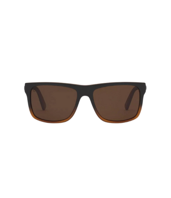 ELECTRIC SWINGARM BLACK AMBER SUNGLASSES w/ BRONZE POLAR