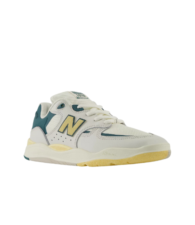 NEW BALANCE MENS NUMERIC 1010 TIAGO SHOE WHITE/GREEN