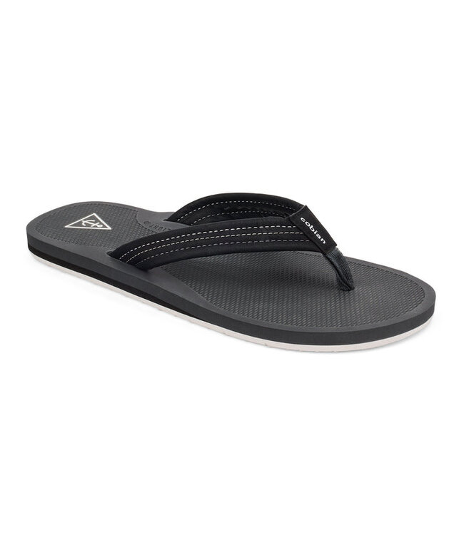 COBIAN MENS ANCHOR SANDAL BLACK